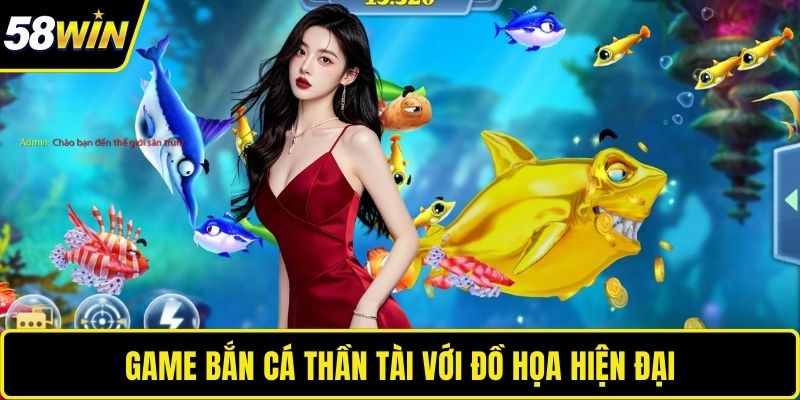 Bắn Cá Thần Tài – Bí Quyết Chơi Hay, Rinh Quà Cực Khủng Game bắn cá thần tài với đồ họa hiện đại