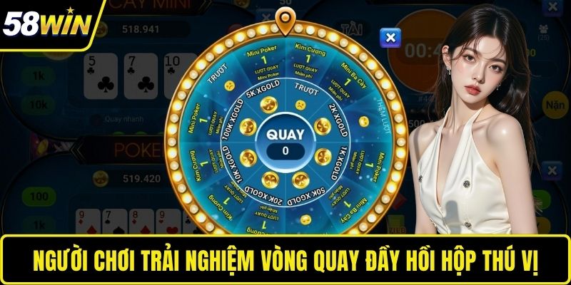 Nổ Hũ VIP - Trải Nghiệm Slot Game Bùng Nổ Nhất 58WIN Người chơi trải nghiệm vòng quay đầy hồi hộp thú vị